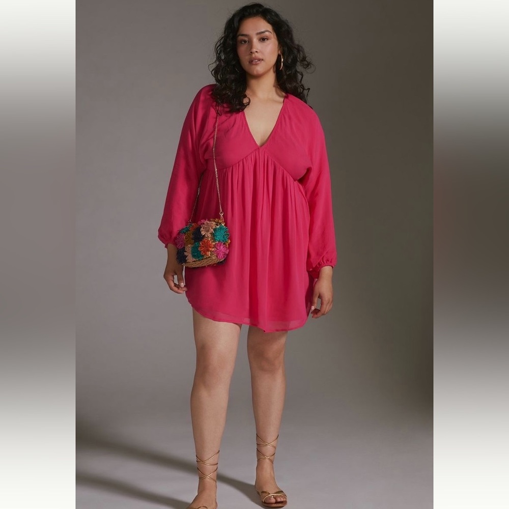 Forever That Girl Sheer Flowy Mini Dress